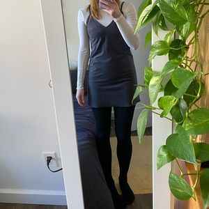 Wilfred Vegan Microsuede Mini Dress